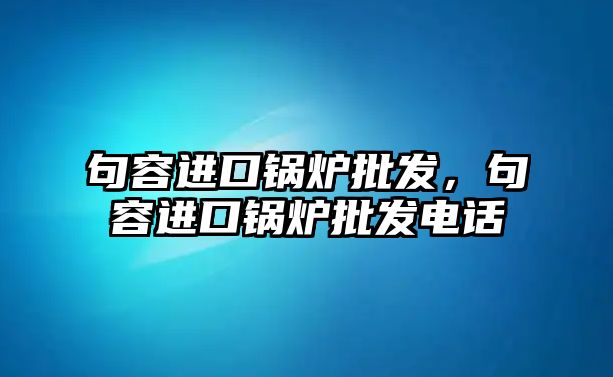 句容進(jìn)口鍋爐批發(fā)，句容進(jìn)口鍋爐批發(fā)電話