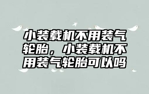 小裝載機不用裝氣輪胎，小裝載機不用裝氣輪胎可以嗎